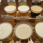 ビアハウス 森卯 - クラフトビール飲み比べ