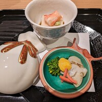 和食 浮橋 - ごま豆腐があっさりでおいしかった❗