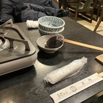 平作 - 鍋のセッティング