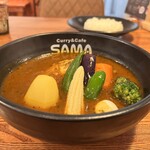 SAMA - チキンスープカレー1450円