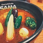 SAMA - チキンスープカレー1450円
