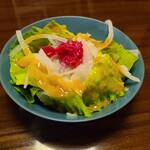 肉の万世 - 洋食セット　サラダ