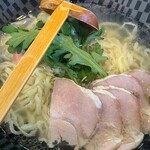 厚木本丸亭 - 塩釜焼チャーシュー塩らー麺