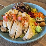 ぺんぎん ほてる - 本日のアジアンご飯「カオマンガイ」1,100円