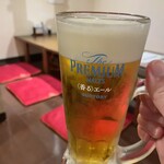 Omoni Bettei Matsuyama Karubi - 乾杯。