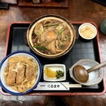 230625408 - 親子煮込（1,100円）
                      ミニカツ丼（600円）