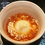 御料理 良所 - 百合根饅頭