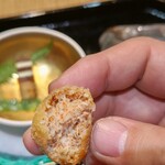 御料理 良所 - 本当は手で食べちゃダメよ