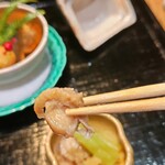 御料理 良所 - 帆立貝のしぐれ煮