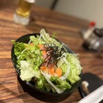 全席個室居酒屋 銀邸 - サラダ