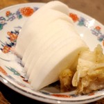 柳家 - 2014年12月再訪：塩大根＆白菜漬☆