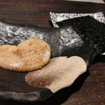 鮨 なかや - 平貝磯辺焼き