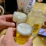 天満高級酒場 おじょー - 瓶ビール 550円
