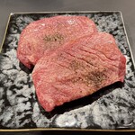 焼肉ホルモン 風土. - 特選厚切り牛タン