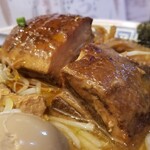 塩そば専門店 桑ばら - 豚角煮味噌