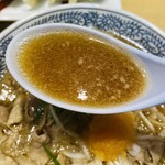 丸源ラーメン - スープ♫