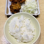 丸源ラーメン - 唐揚セット♫