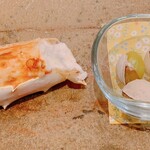 四季料理 きたがいち - 焼きタラバ&銀杏