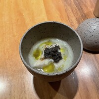 nishinakasu泥川武士 - 穴子、白子、根セロリ、ジャガイモ、キャビア