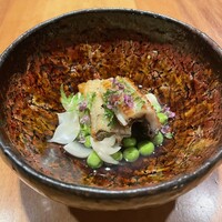 nishinakasu泥川武士 - 海うなぎ、グリンピース、百合根、筍