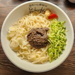 盛岡じゃじゃ麺専門店 じゃじゃおいけん - じゃじゃ麺(中盛)きゅうり増し