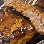 エル・ポコ - ジャンボハンバーグ断面