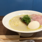 むかん 初台 - 牡蠣塩・味玉TP