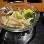 チャイニーズコタン華鈴花 - 野菜サラダ。ドレッシングが美味しい。