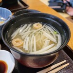 お料理 とみやま - 本日の海鮮丼御膳の味噌汁