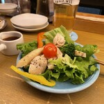 open air 神戸元町店 - チキンサラダ