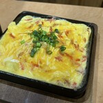 もつ焼つみき 神田駅前店 - 「だし焼玉子」
                                半熟フワンフワンで「鉄板の上の瞬間芸術」と呼びたい最高の出来の時