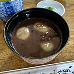 浅野屋 - そばがきしるこ