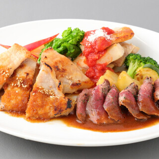 享受休閒的京都料理和使用新鮮食材烹調的法式料理
