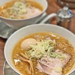 すみれ1994 - 煮玉子入り30年前の味噌ラーメン