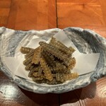 鰻 のぶはら - 骨せんべい