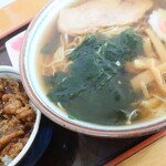 Kazueya - ラーメン＆ミニカルビ丼