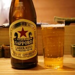 Yakitori Kadan - ◉瓶ビール：サッポロラガービール