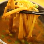 麺屋 すずらん - つけ汁サイドの具材