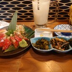 BALTAN本店 - 漬け物盛り合わせと胡麻ぶり