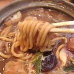 角丸 - 麺はちょっと細麺