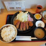 かつ亭 いろは - 近江牛かつ定食