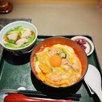 Kyou To Hachikian - 親子丼とミニ鴨なんばのセット
