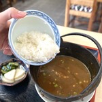 そば処 するがや - ・カレーうどん定食 1,150円/税込
※メニューの料金から100円値上げされてました。