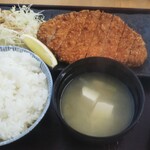 花市場食堂 - 料理写真:とんかつ定食