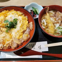 季節割烹 勝味 - 親子丼メインのミニ讃岐うどん