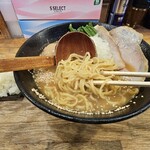 麺屋時茂 - 鶏白湯らーめん　1000円﻿ 　　タマネギ     150円﻿ 　　　　　　麺大盛   100円﻿ 