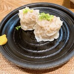 Kushiyaki Tamagawa - 超粗挽き焼売150円／1個