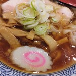 手打ちラーメン 清仁軒 - 醤油ワンタン麺