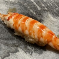 八重洲 鮨 海味 - 優しい甘さがしみじみ身に染みた海老は奄美大島のも