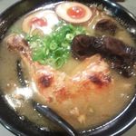 鶏王けいすけ - 鶏王らーめん味玉入り￥８８０